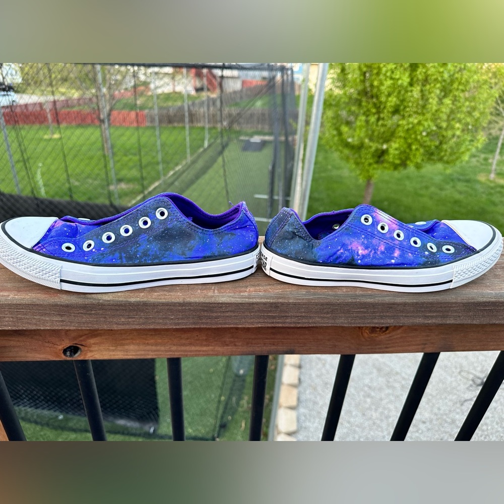 Converse galaxy shoes men women unisex